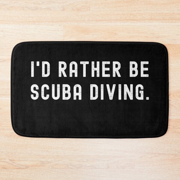 Item preview, I'd Rather Be Scuba Diving - Funny Quote designed and sold by m95sim.