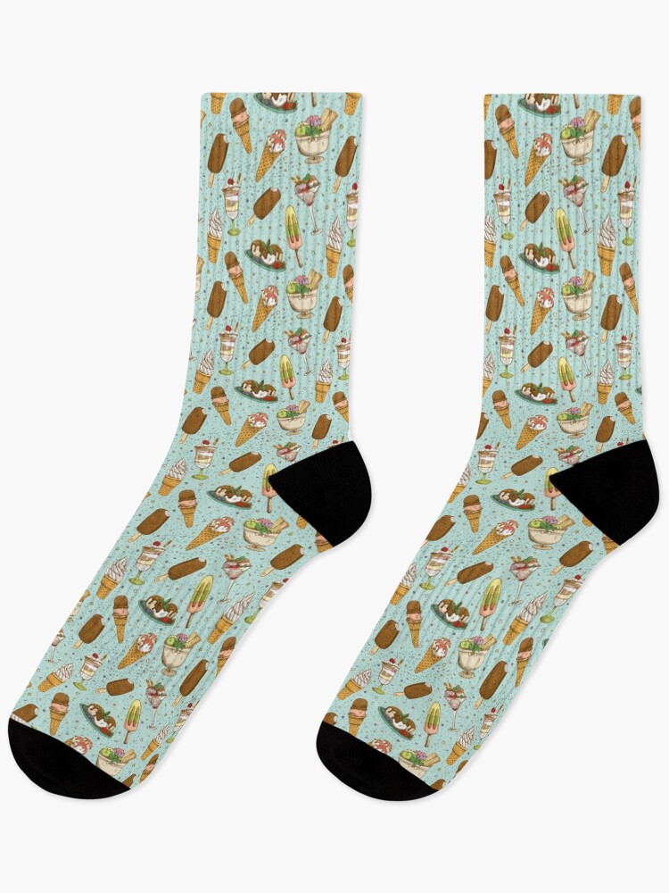 Thumbnail 1 of 5, Socks, Icecream designed and sold by RitzuPaul.