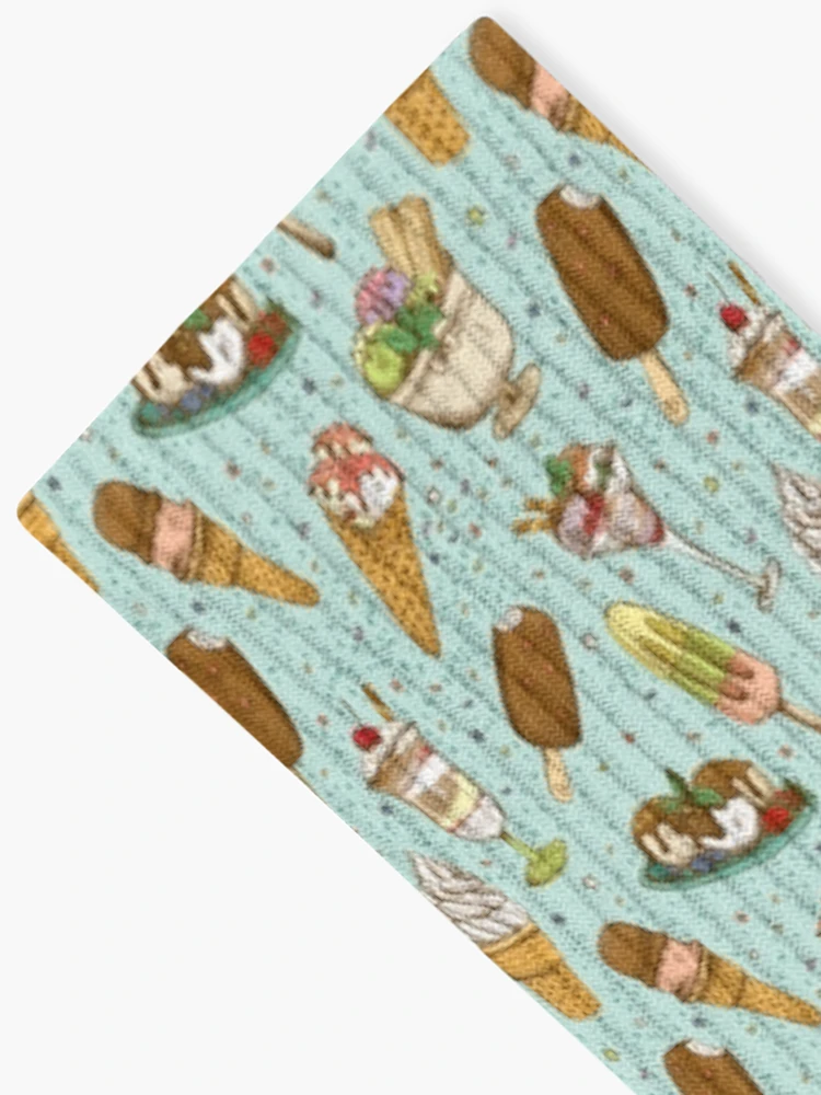 Thumbnail 2 of 5, Socks, Icecream designed and sold by RitzuPaul.