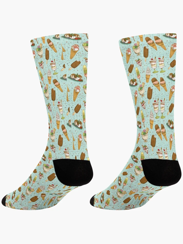 Thumbnail 4 of 5, Socks, Icecream designed and sold by RitzuPaul.