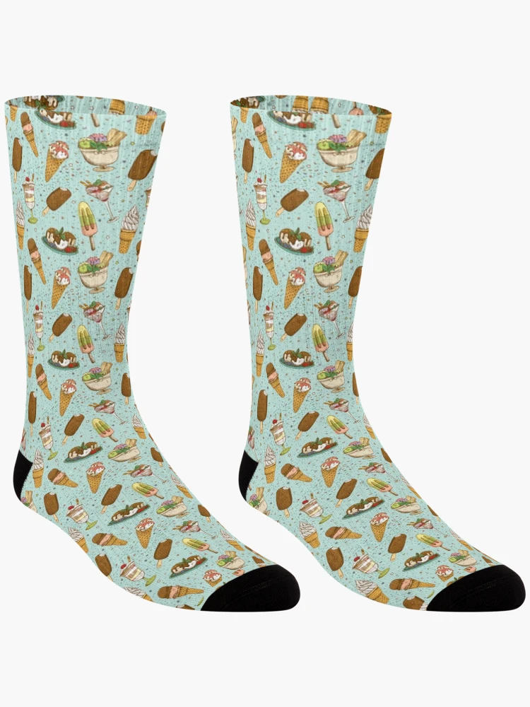 Thumbnail 3 of 5, Socks, Icecream designed and sold by RitzuPaul.