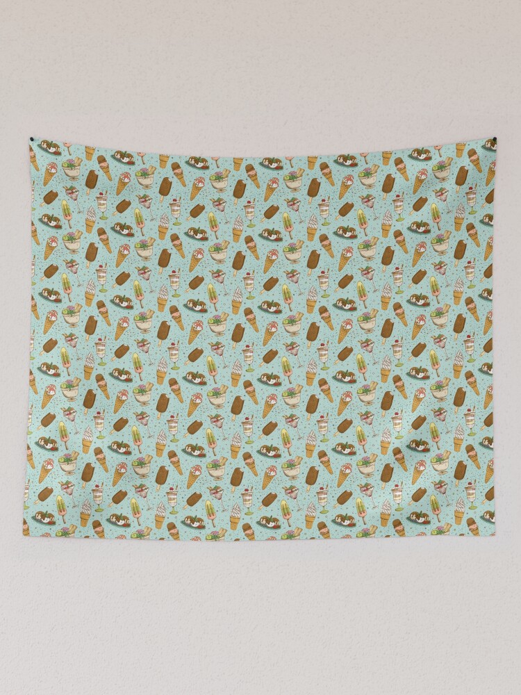 Thumbnail 2 of 3, Tapestry, Icecream designed and sold by RitzuPaul.
