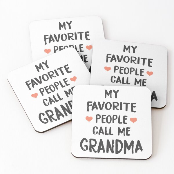 Item preview, My Favorite People Call Me Grandma v2 designed and sold by RicardoTito.