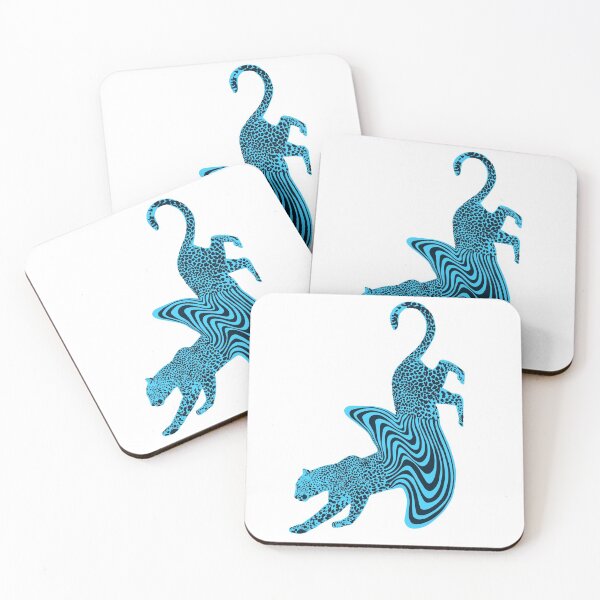 Item preview, Cheetah Melt Blue designed and sold by ECMazur Art.
