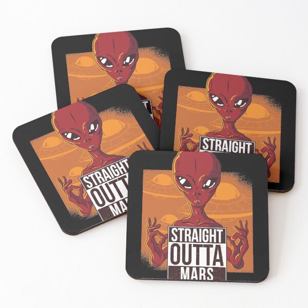 Item preview, Straight Outta Mars Alien Design designed and sold by DavinciStore21.