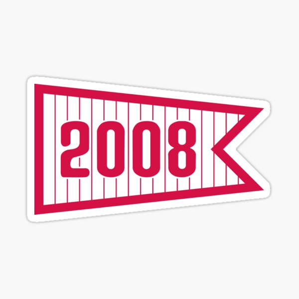 PHI 2008 Pennant Sticker