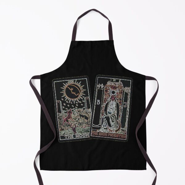 Item preview, The Moon And High Priestess Tarot designed and sold by WildandDivine.