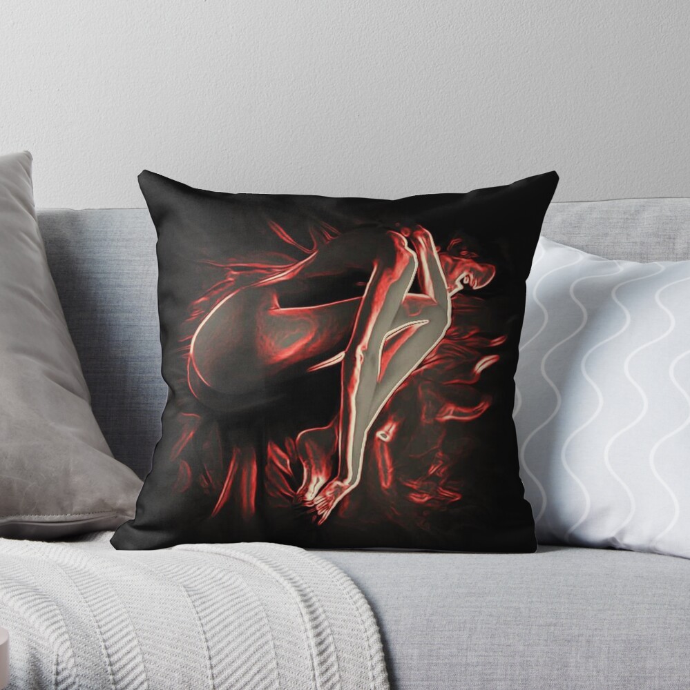 FETAL Throw Pillow