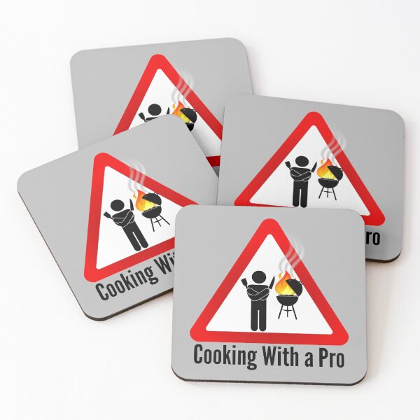 Item preview, Cooking with a Pro - Warning designed and sold by jc007.