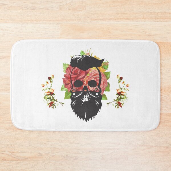 Item preview, Skull and Flowers designed and sold by Jamiecsmith1986.