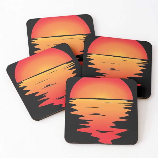 Item preview, Romantic Sunset Ocean Design designed and sold by DavinciStore21.
