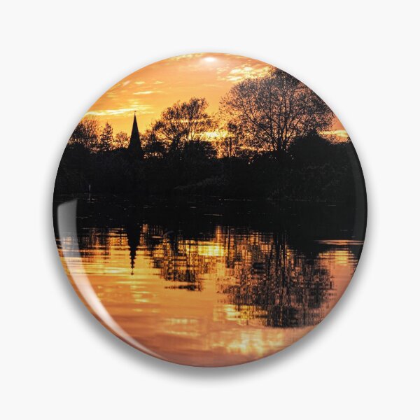Item preview, Fordwich river stour and church sunset designed and sold by rogerstanger.