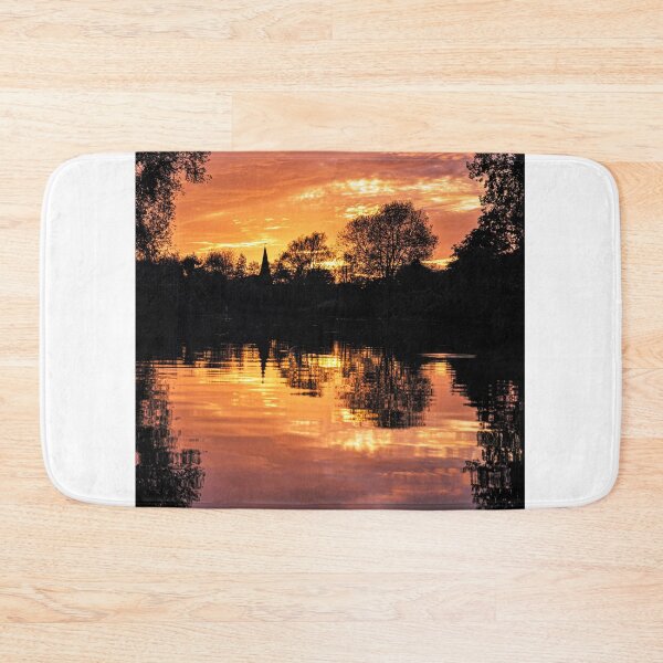 Item preview, Fordwich river stour and church sunset designed and sold by rogerstanger.