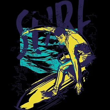 Artwork thumbnail, Surfer Design by DavinciStore21