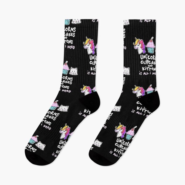 Item preview, Unicorns Cupcakes and Kittens is All I Need  designed and sold by Mrpotts73.