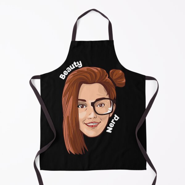 Item preview, From nerd to beauty | Female nerd becomes beauty designed and sold by Tagesapfel.
