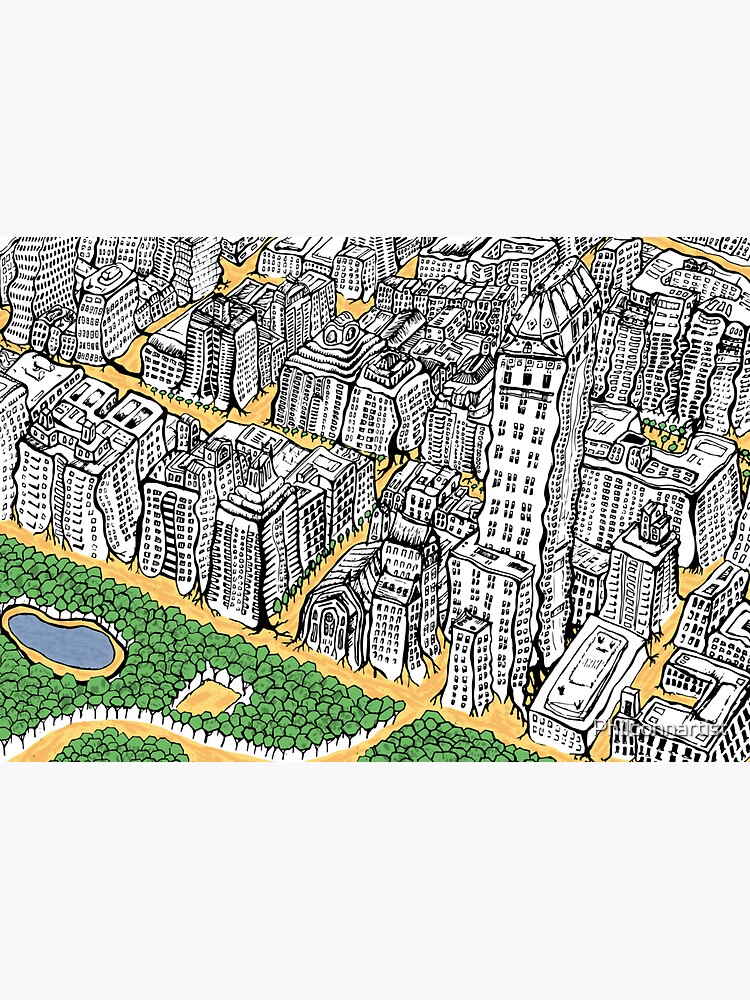 Manhattan by Philcohnartist