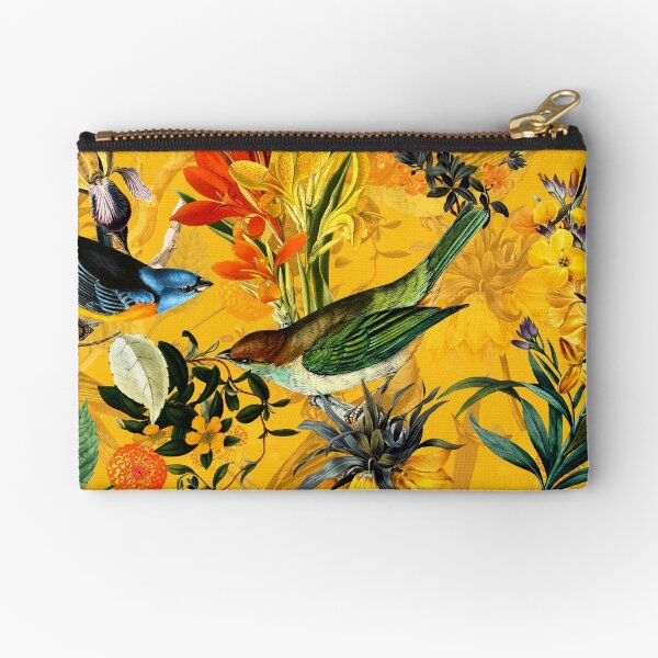 Item preview, Pierre Joseph Redoute vintage flowers and hummingbirds nostalgic Botanical Garden pattern Nightgarden designed and sold by UtArt.