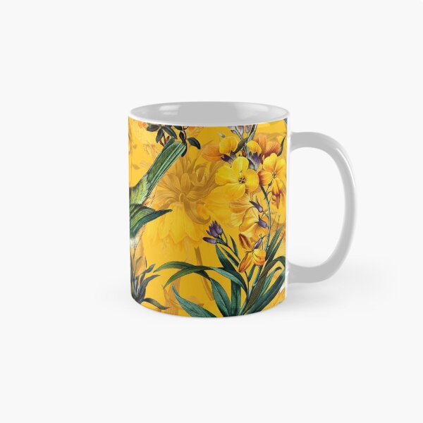 Item preview, Pierre Joseph Redoute vintage flowers and hummingbirds nostalgic Botanical Garden pattern Nightgarden designed and sold by UtArt.