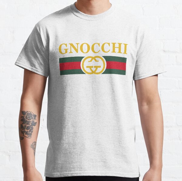 Funny Gnocchi Pasta Logo Classic T-Shirt