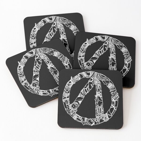 Borderlands Sirene Vault Symbol Coasters (Set of 4)