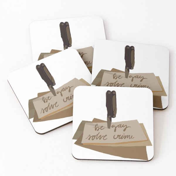 Item preview, Be Gay Solve Crime designed and sold by mbdryden.