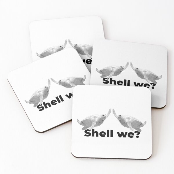 Item preview, Shell We? Funny seaturtle design designed and sold by tees-and-that.