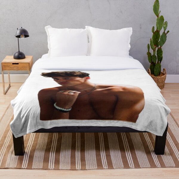 noah beck Throw Blanket