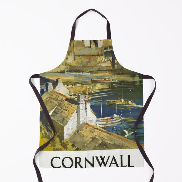 Item preview, Railway Poster Cornwall designed and sold by stickart-marek.