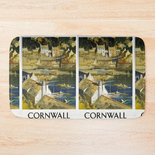 Item preview, Railway Poster Cornwall designed and sold by stickart-marek.