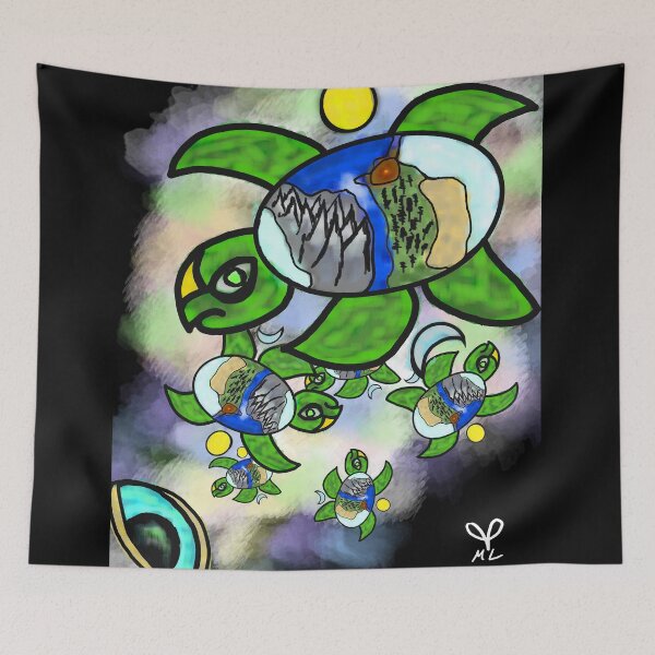 Item preview, Turtles All the Way Down designed and sold by ImMindlessMike.