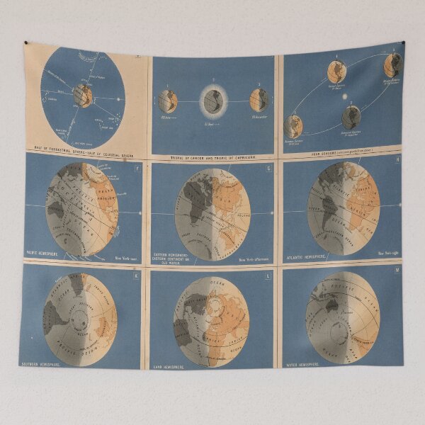 Item preview, Vintage Axial Tilt of The Earth Chart & Diagram (1867) designed and sold by BravuraMedia.