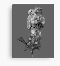Space Man Canvas Print