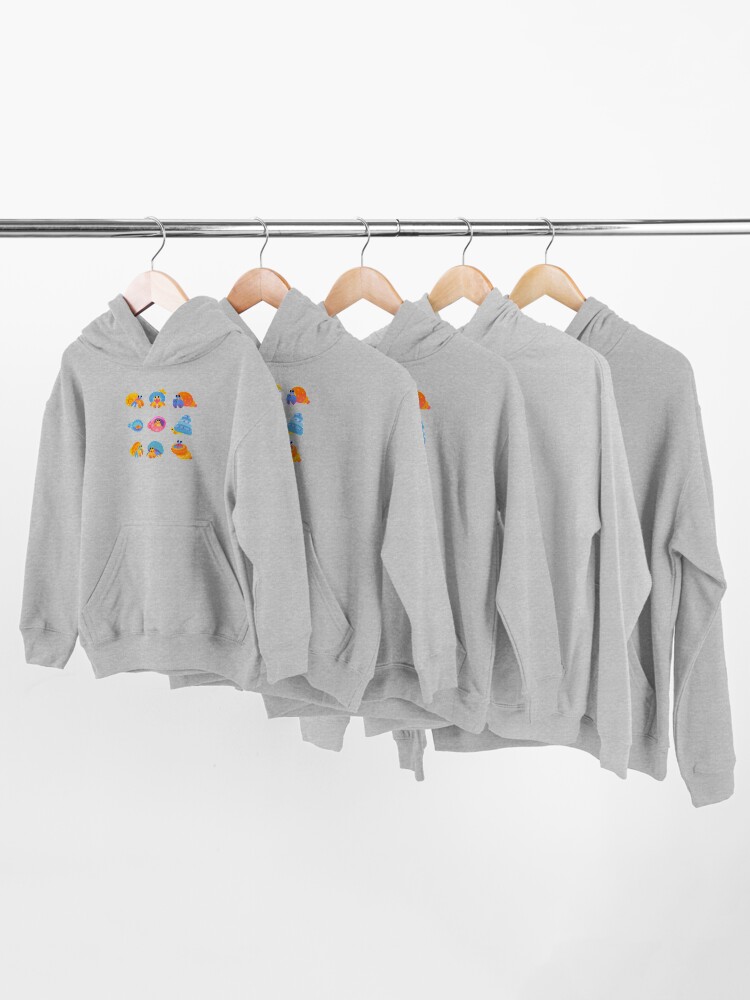 Alternate view of Hermit crab Kids Pullover Hoodie