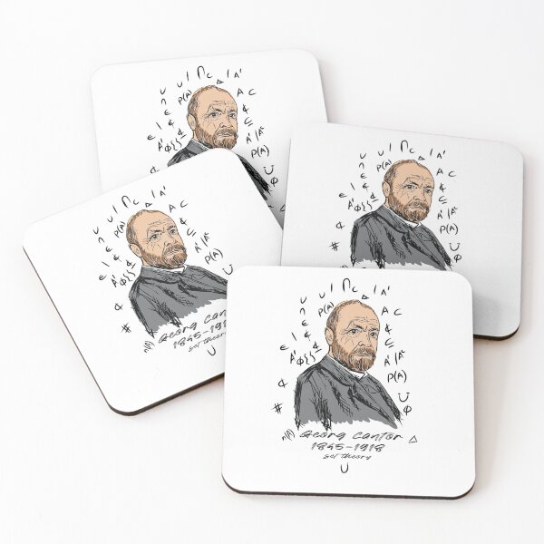 Item preview, Georg Cantor 1845-1918 German Mathematician who created set theory, which has become a fundamental theory in mathematics designed and sold by KARTICK DUTTA.