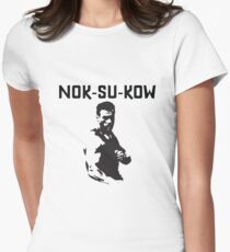 White Warrior Women's Fitted T-Shirt