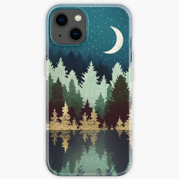 Star Forest Reflection iPhone Soft Case