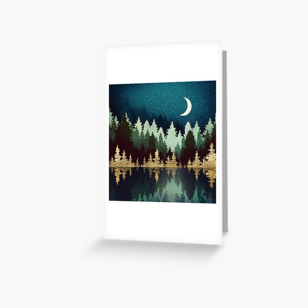 Item preview, Star Forest Reflection designed and sold by spacefrogdesign.
