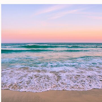 Artwork thumbnail, Pink Ocean Sunsets by Tasneem Morgan