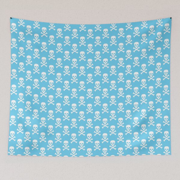 Artikelvorschau, Colorful Crossbones Crosses Bones Skull Pattern entworfen und verkauft von digitalvintage.