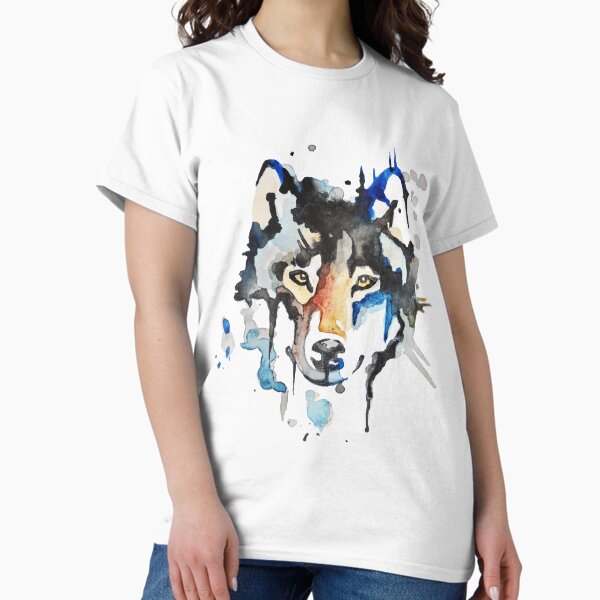 Item preview, Watercolour Wolf designed and sold by Total-Cult.