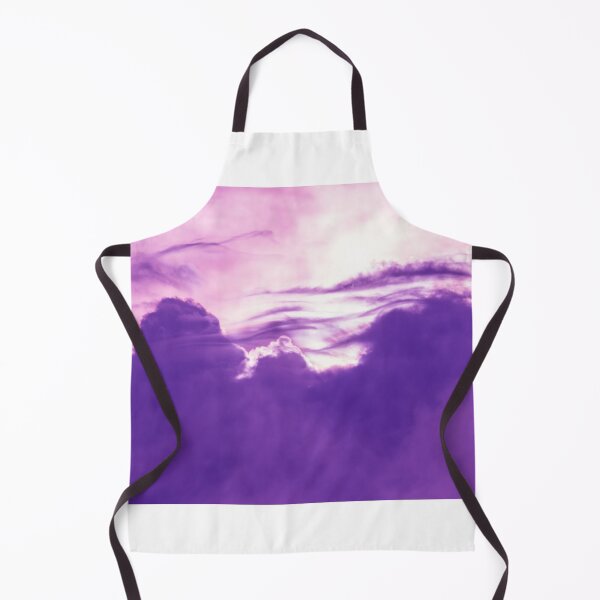 Item preview, Purple and white wispy cloudscape looks out of this world! designed and sold by Rabbitti.