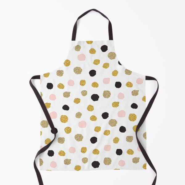 Item preview, Gold, Black & Pink Polka Dot designed and sold by Danielle555.