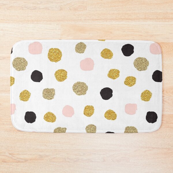 Item preview, Gold, Black & Pink Polka Dot  designed and sold by Danielle555.