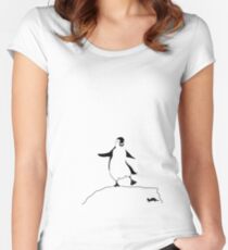 penguin Women's Fitted Scoop T-Shirt