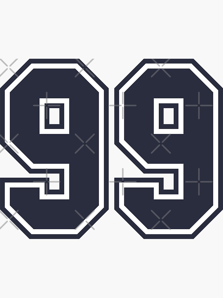 99-sports-number-ninety-nine-sticker-for-sale-by-hellofromaja-redbubble