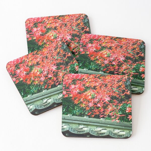 Item preview, Maple and Stone Iwakuni Japan Autumn designed and sold by SakuraSkies.