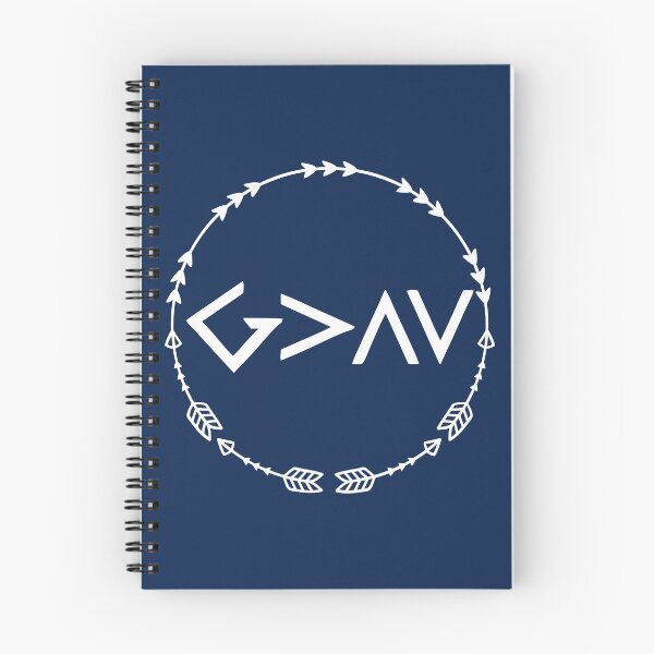 Item preview, God Is Greater Than The Highs And Lows Circle Arrows designed and sold by 3bythelake.