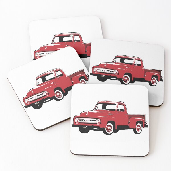 Item preview, 53-56 Red F Truck designed and sold by CoolRide.