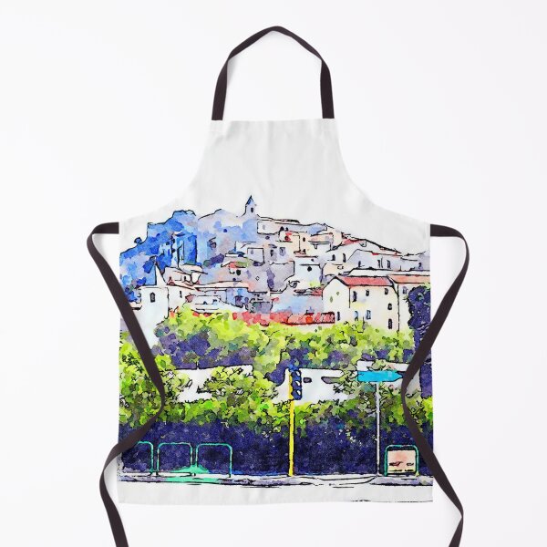 Item preview, View of the village of Scalea with traffic lights designed and sold by Giuseppe Cocco.